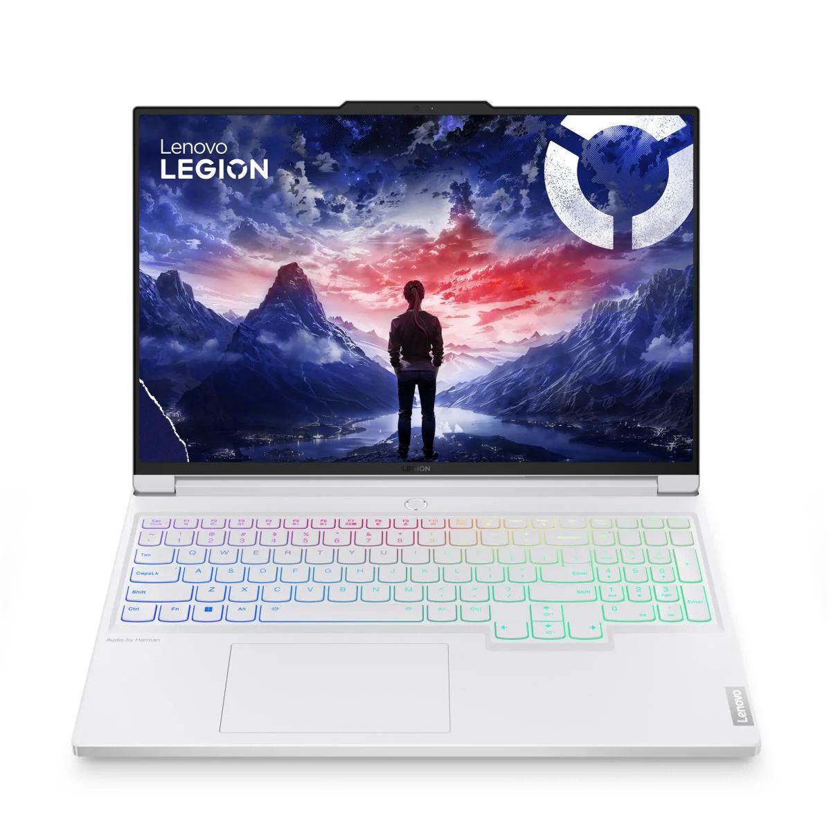 Lenovo Legion 7 16IRX9 Игровой ноутбук 16", Intel Core i9-14900HX, RAM 16 ГБ, SSD 1024 ГБ, NVIDIA GeForce RTX 4060 для ноутбуков (8 Гб), Windows Home, белый, Русская раскладка