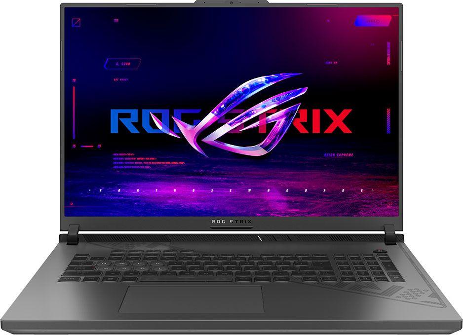 ASUS ROG Strix G18 Игровой ноутбук 18", Intel Core i7-13650HX, RAM 16 ГБ, SSD 1024 ГБ, NVIDIA GeForce RTX 4060 для ноутбуков (8 Гб), Без системы, (90NR0CM1-M00B80), серый