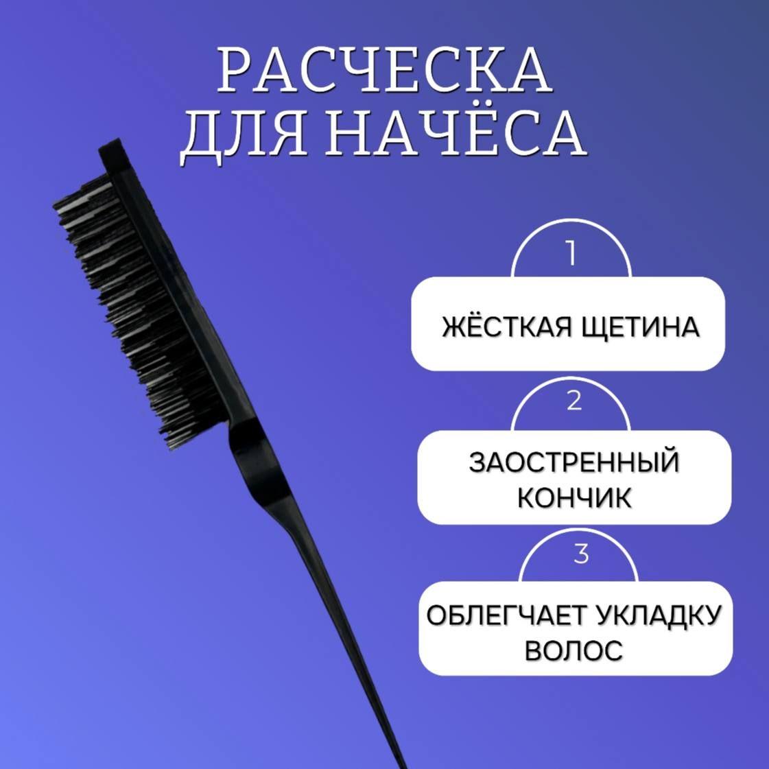 Rechic | Расческа для начёса, гребень, для волос, расческа для укладки и зализа Rechic