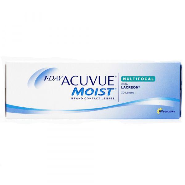 Однодневные контактные линзы 1-Day Acuvue Moist MultiFocal, 30pk, R: 8,4 D: -03,00 I: High