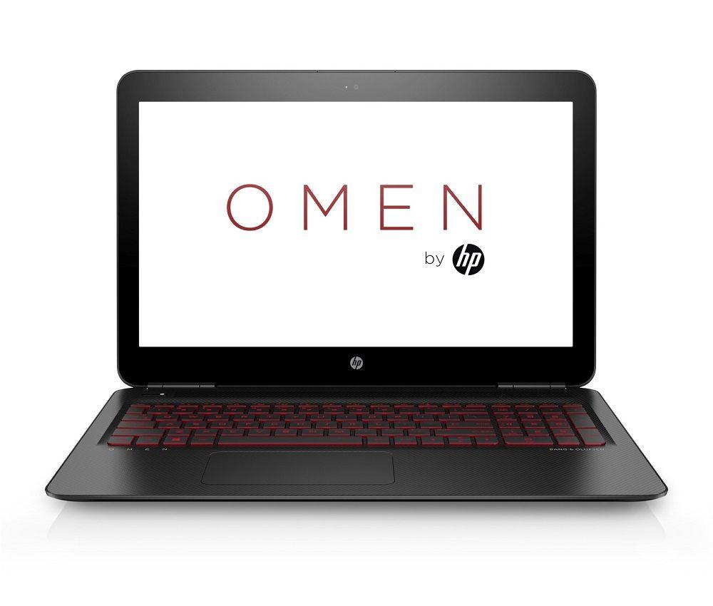 HP Ноутбук Omen 15-ax214tx Игровой ноутбук 15.6", Intel Core i5-7300HQ, RAM 8 ГБ, SSD 500 ГБ, NVIDIA GeForce GTX 1050 (2 Гб), Windows Home, черный, Английская раскладка