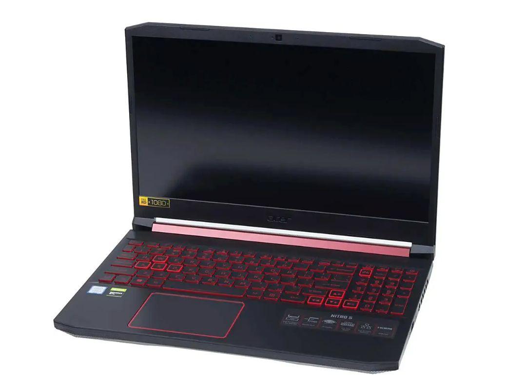 Acer Acer Nitro 5 (AN515-54-51NJ) Игровой ноутбук 15.6", Intel Core i5-9300H, RAM 8 ГБ, SSD, NVIDIA GeForce GTX 1650 (4 Гб), Windows Home, черный, Русская раскладка