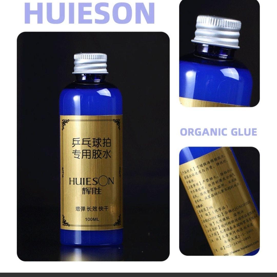 Клей органический Huieson 100ml для накладок ракетки(настольный теннис) в комплекте с кисточкой