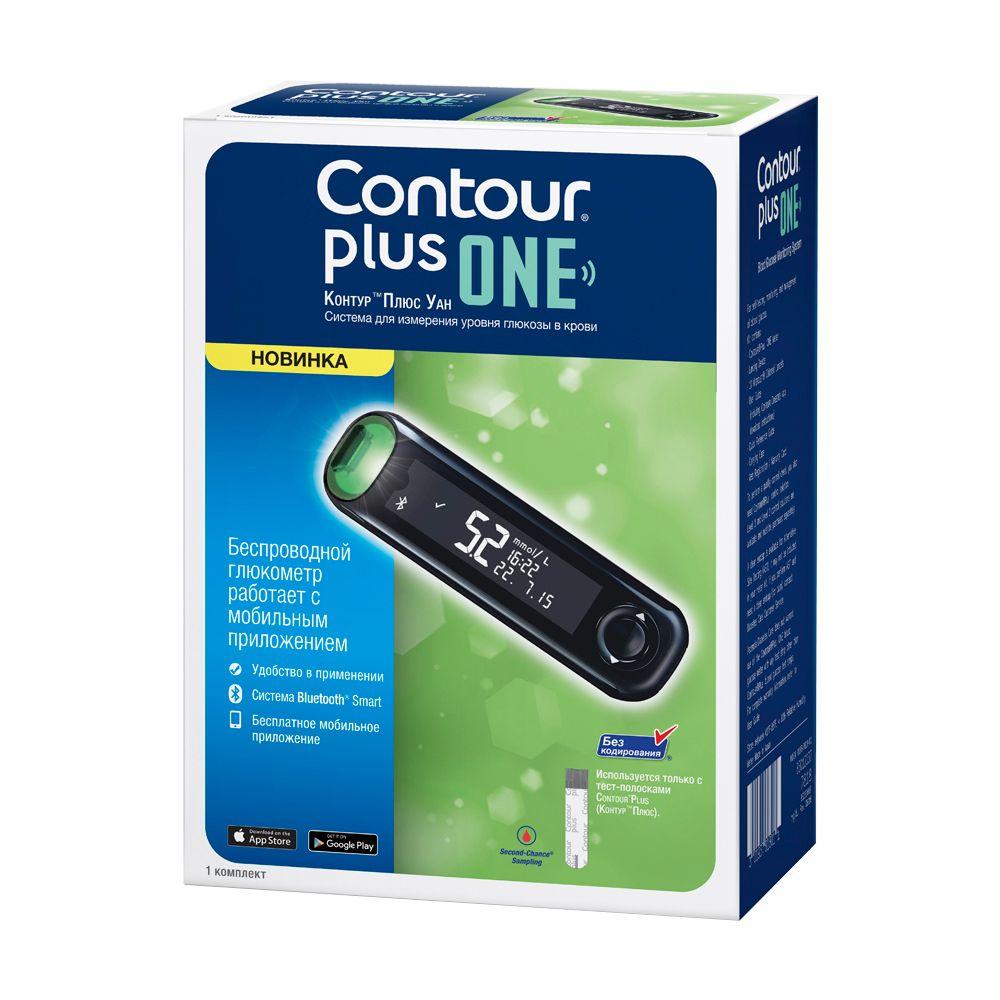 Глюкометр Contour Plus ONE (Контур Плюс Уан)