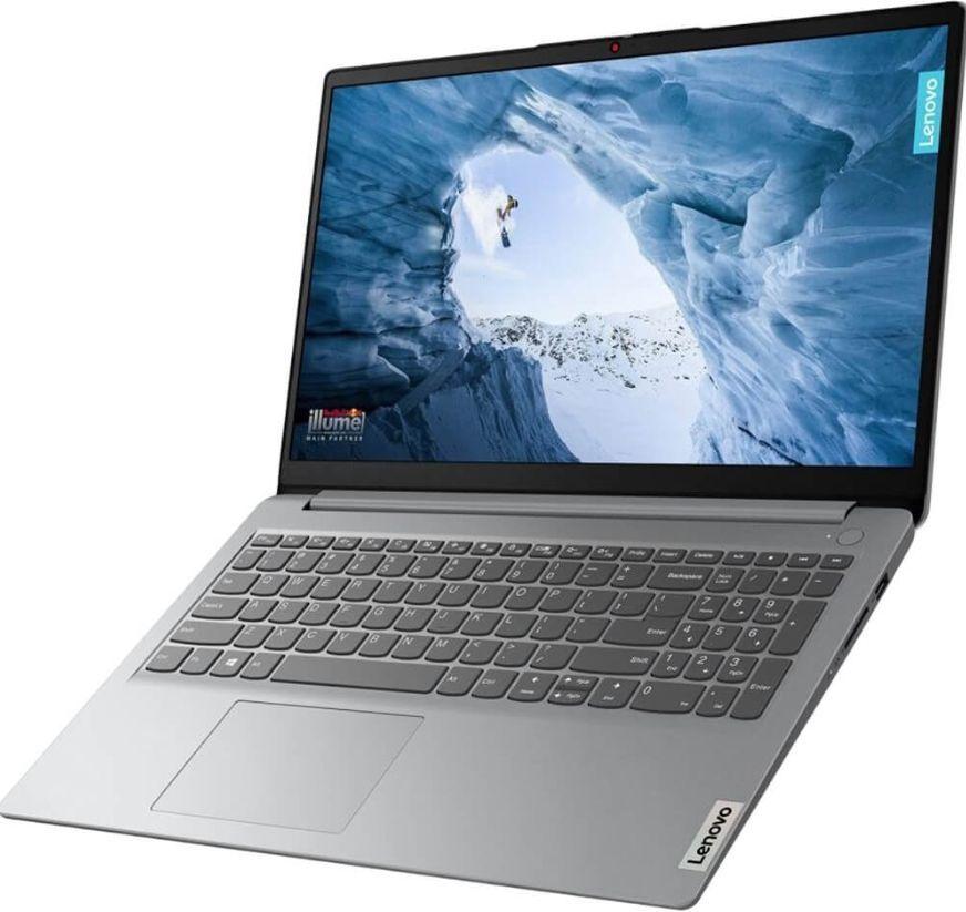 Lenovo IdeaPad 1 15IGL7 Ноутбук 15.6", Intel Celeron N4020, RAM 8 ГБ, SSD, Intel UHD Graphics, Без системы, (82V700CURK), серый, Русская раскладка