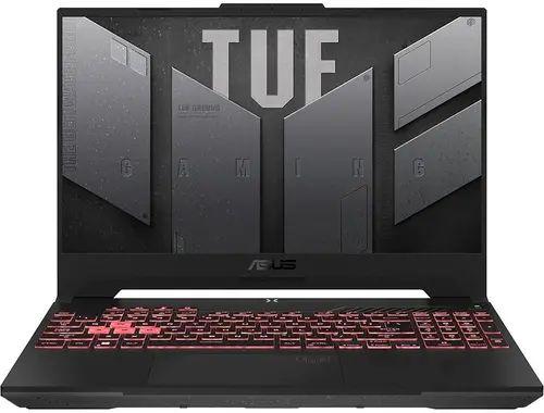 ASUS TUF Gaming 15 FA506NC-HN024 Игровой ноутбук 15.6", AMD Ryzen 5 7535HS, RAM 16 ГБ, SSD, NVIDIA GeForce RTX 3050 для ноутбуков (4 Гб), Без системы, черный, Русская раскладка