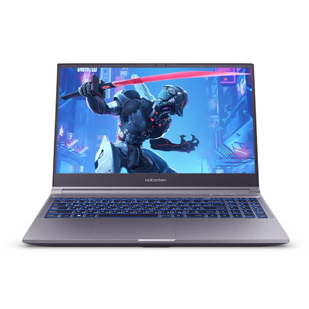 MAIBENBEN Maibenben X565 Игровой ноутбук 15.6", AMD Ryzen 5 6600H, RAM 8 ГБ, SSD 512 ГБ, NVIDIA GeForce RTX 3050 для ноутбуков (4 Гб), серый, Русская раскладка