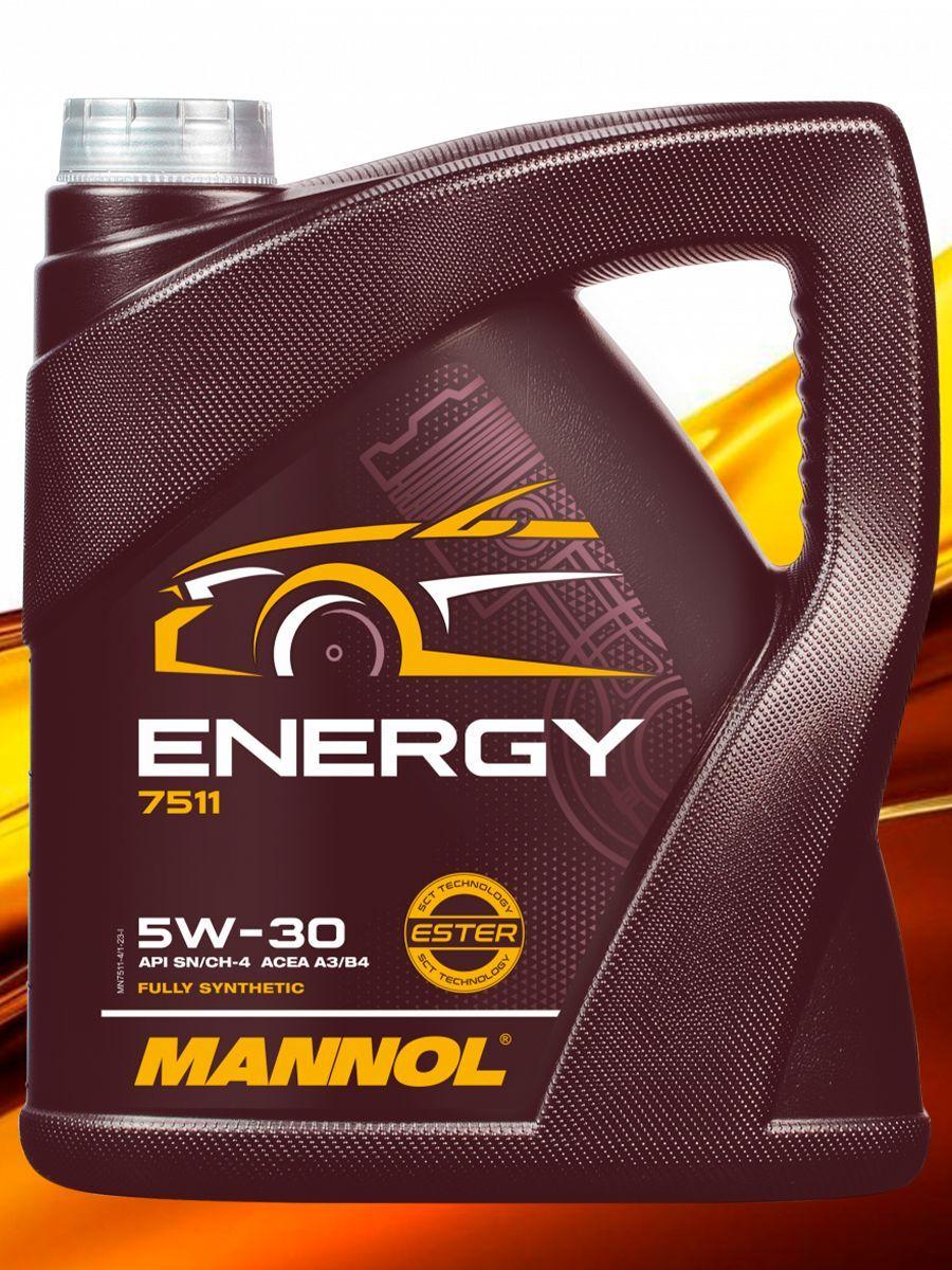 MANNOL mannol 5W-30 Масло моторное, Синтетическое, 4 л