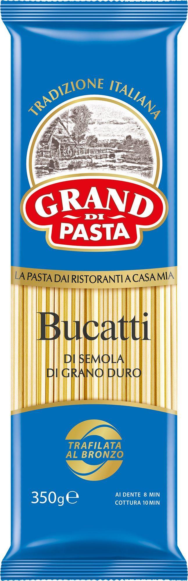 Макароны Grand di Pasta Bucatti, 350 г х 16 шт