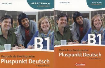 Pluspunkt Deutsch B1 Kursbuch + Arbeitsbuch mit Audio CD Paket