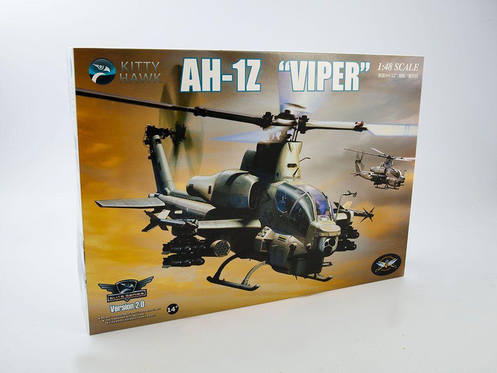 Сборная модель самолета Вертолет AH-1Z Viper KH80125, масштаб 1/48