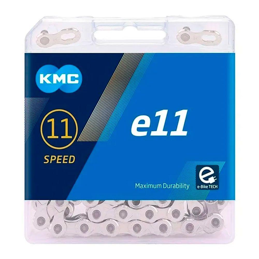 KMC цепь e11-T - speed 11, links 136 (1/2" X 11/128", silver-silver)