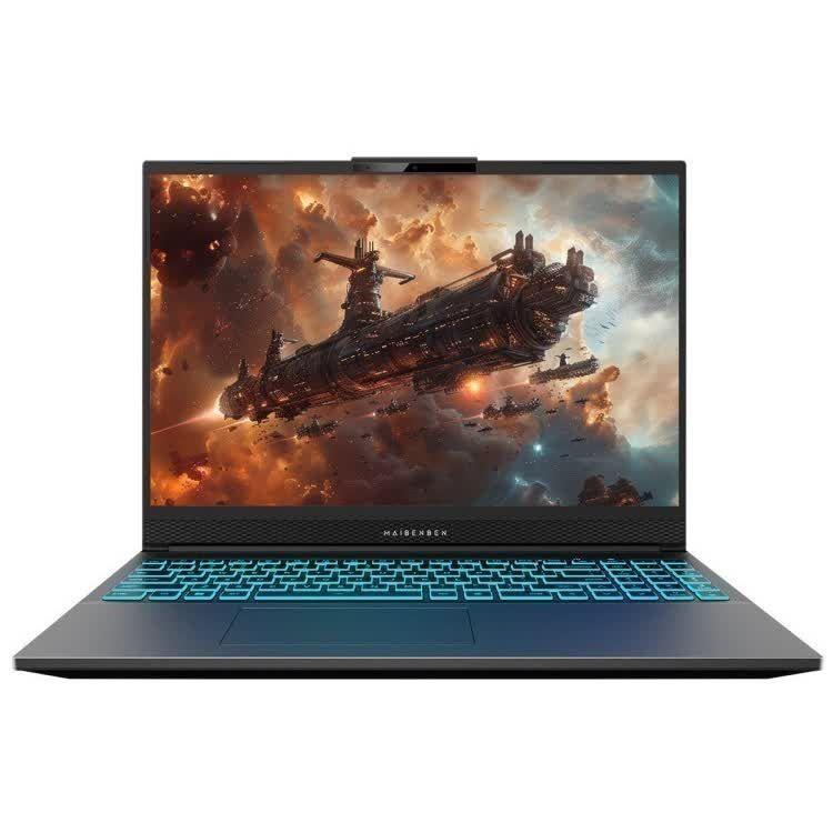 MAIBENBEN X-Treme Typhoon X16A Игровой ноутбук 16", AMD Ryzen 7 7435H, RAM 16 ГБ, SSD 1024 ГБ, NVIDIA GeForce RTX 4050 для ноутбуков (6 Гб), Windows Home, (X16A-R77445GFSHGRE0), серый, Русская раскладка