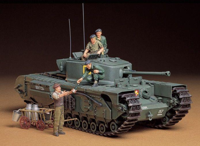 35210 Tamiya Английский танк Mk.IV Churchill Mk.VII 1/35