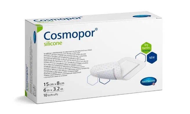 Cosmopor E steril - пластырные самоклеящиеся повязки, 15 см х 8 см, 10 шт