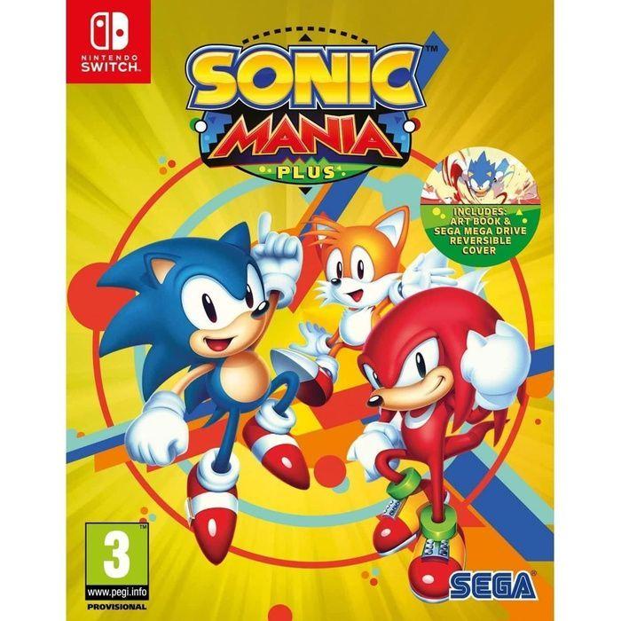 Game Игра Sonic Mania Plus (+ Артбук) для Nintendo Switch