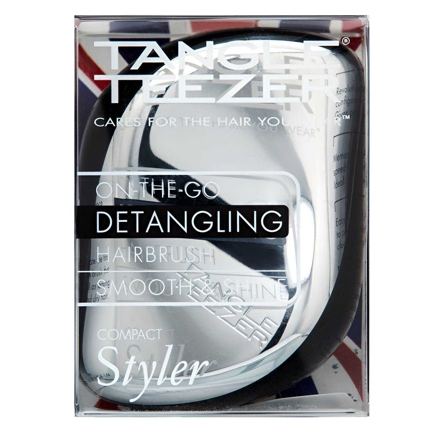 Расчёска Tangle Teezer Compact Styler Silver