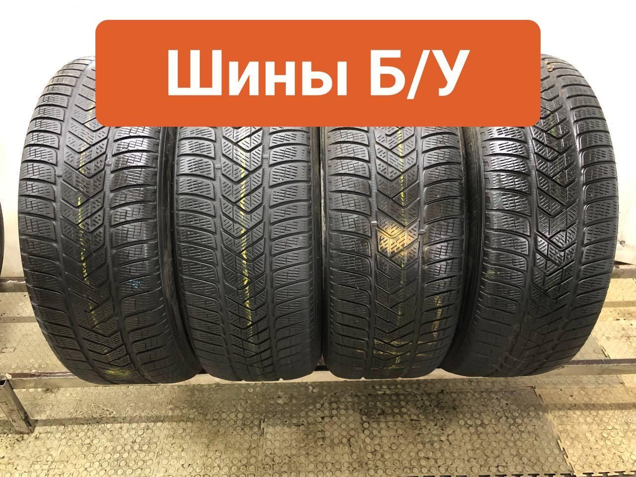 Pirelli 4 шт. Scorpion Winter VIRT0008038 Шины  с пробегом зимние 235/60  R18 107H Нешипованные