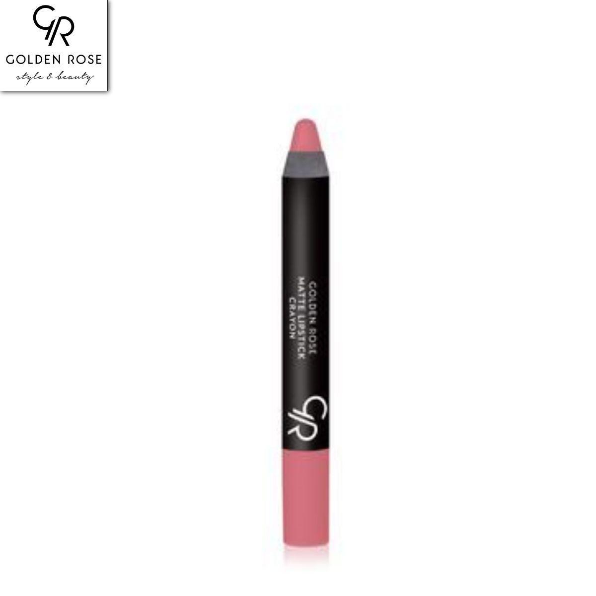 Помада-карандаш для губ GOLDEN ROSE MATTE LIPSTICK CRAYON 12