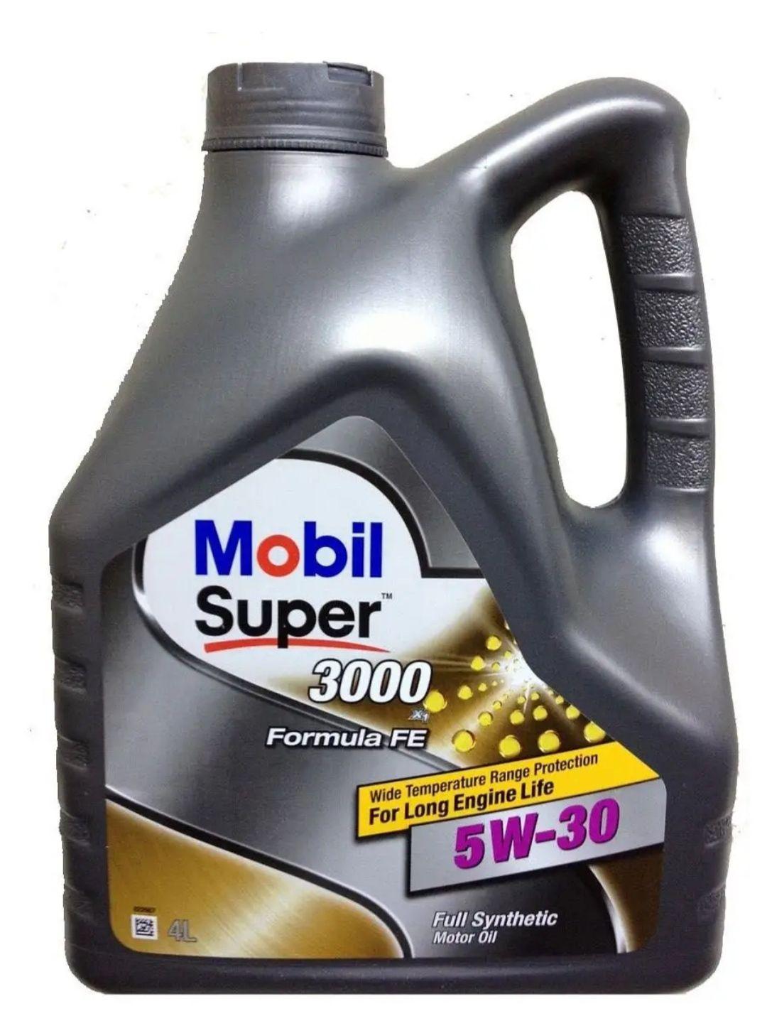 ТА 3000 Mobil Super 5W-30 Масло моторное, Синтетическое, 4 л