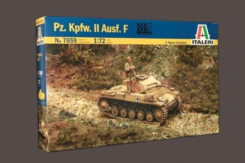 7059 Танк Pz..Kpfw.II Ausf.F 1/72