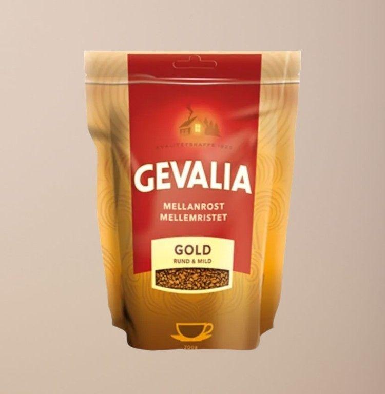 Кофе растворимый Гевалия Голд, Gevalia Gold, 200гр