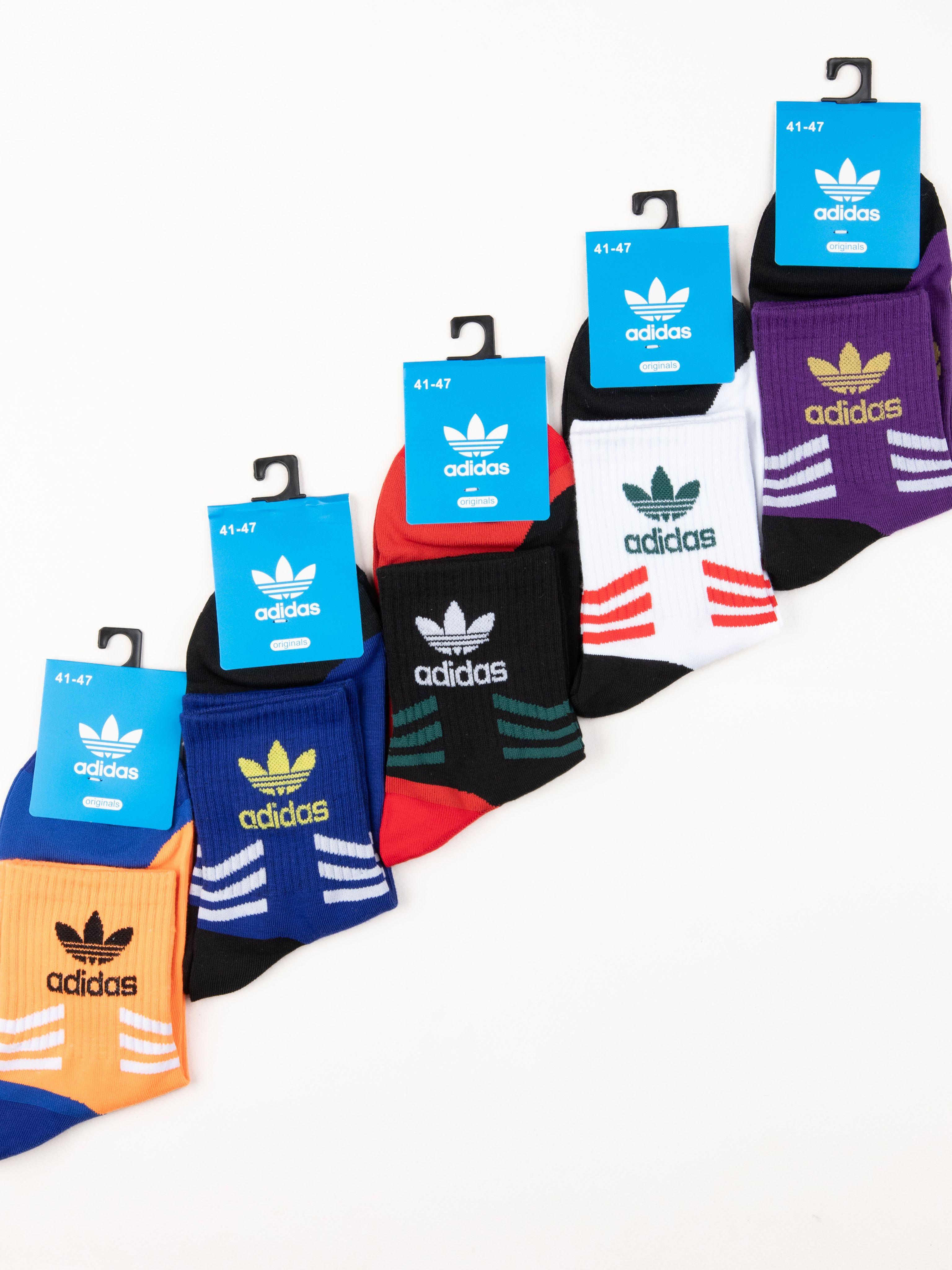 Комплект носков adidas, 5 пар