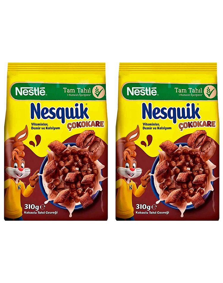 Готовый завтрак Nestle Nesquik с шоколадным вкусом, 2 уп по 310 гр