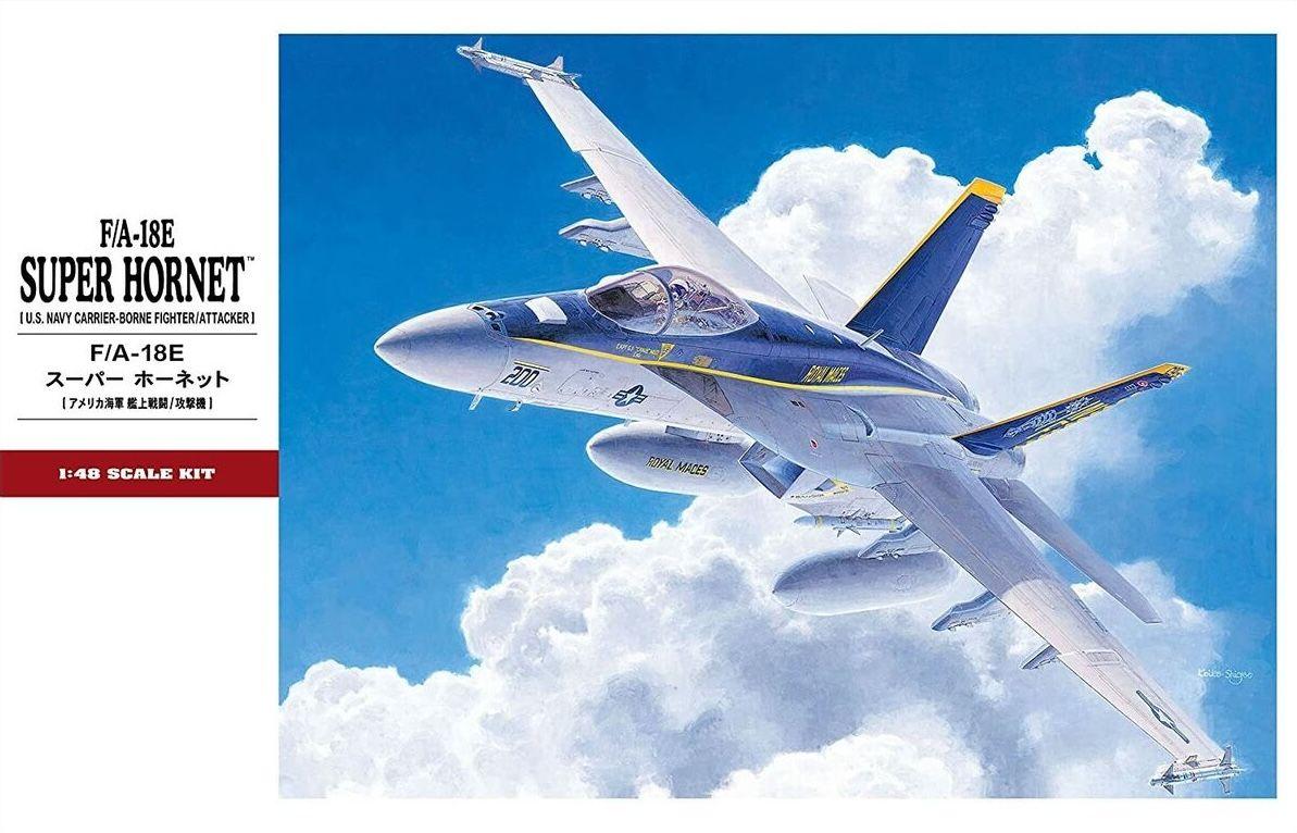 Hasegawa F/A-18E Super Hornet, 1/48, Сборная модель, PT39