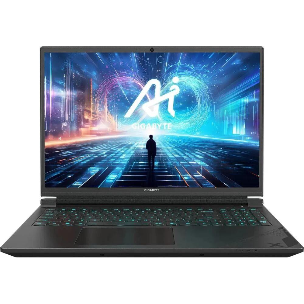 Gigabyte G6X 16 Core i7 13650HX/16Gb/1Tb SSD/4060 8Gb/noOS grey (9KG-43KZ854SD) Игровой ноутбук 16", Intel Core i7-13650HX, RAM 16 ГБ, SSD 1024 ГБ, Без системы, (G6X 16 Core i7 13650HX/16Gb/1Tb SSD/4060 8Gb/noOS grey (9KG-43KZ854SD)), черный