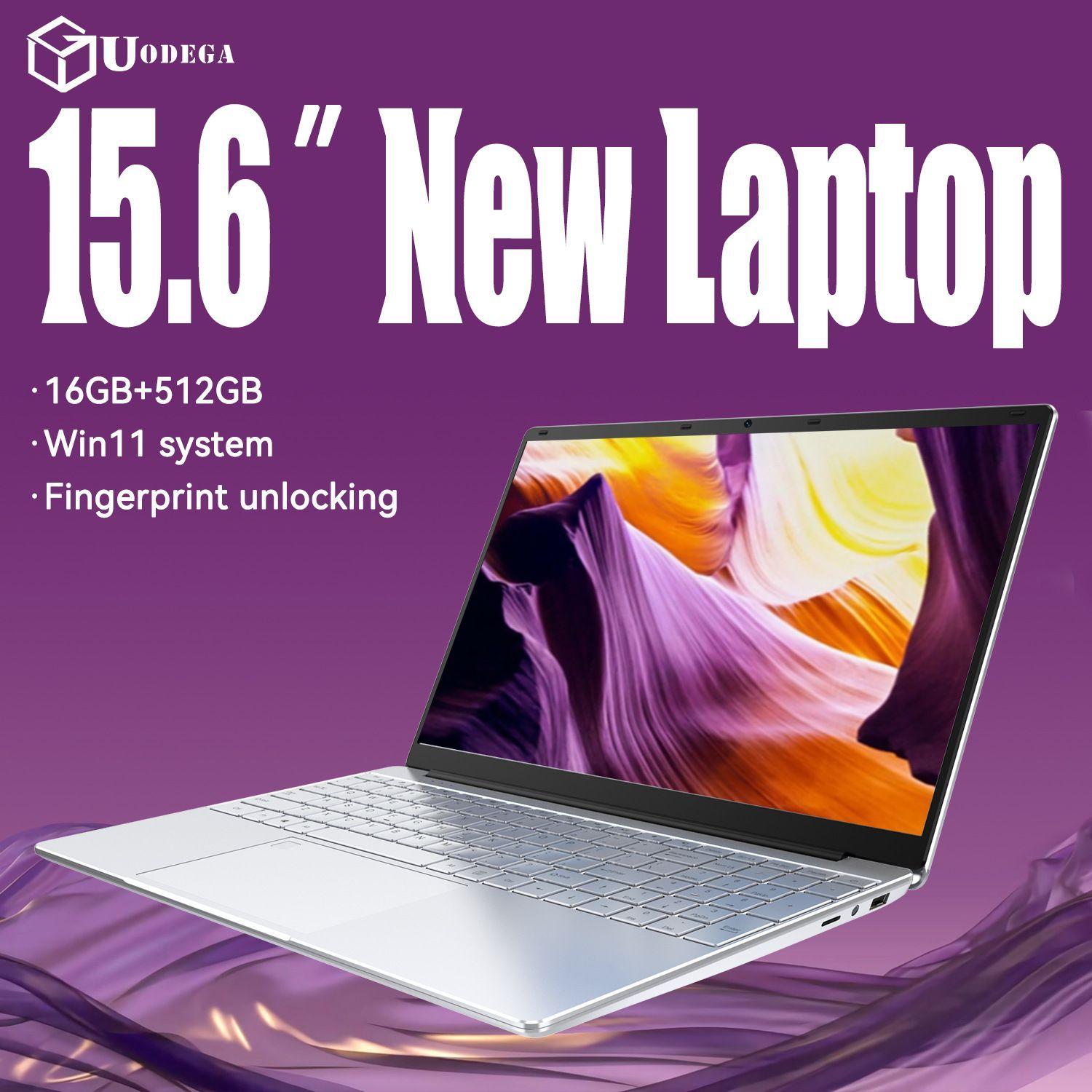 UODEGA A156 Игровой ноутбук 15.6", Intel Core i3-4150, RAM 512 ГБ, SSD, Intel UHD Graphics 600, Windows Pro, (N5095), серебристый, Русская раскладка