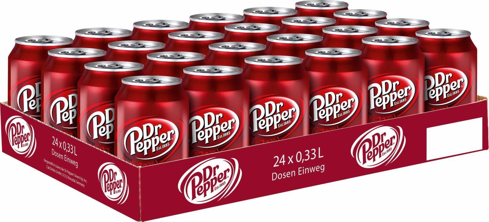 Газированный напиток Dr.Pepper Original, 24 шт х 0,33 л