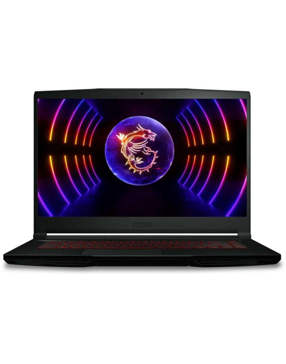 MSI 9S7-16R821-1094 Игровой ноутбук 15.6", RAM 8 ГБ, SSD 512 ГБ, NVIDIA GeForce RTX 3050 Ti для ноутбуков (4 Гб), Без системы, (9S7-16R821-1094), черный, Русская раскладка