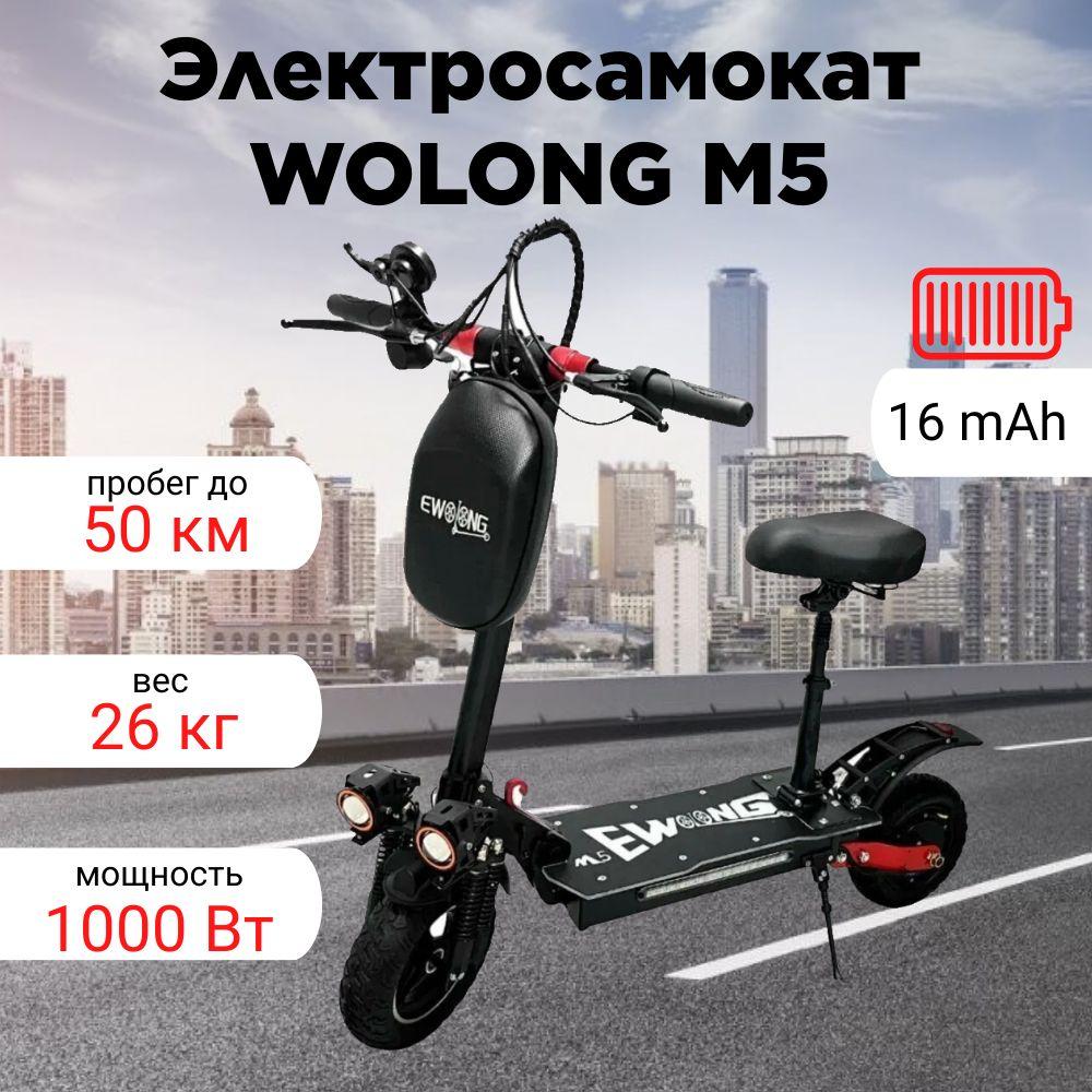 ЭЛЕКТРОСАМОКАТ WOLONG M5 16AH