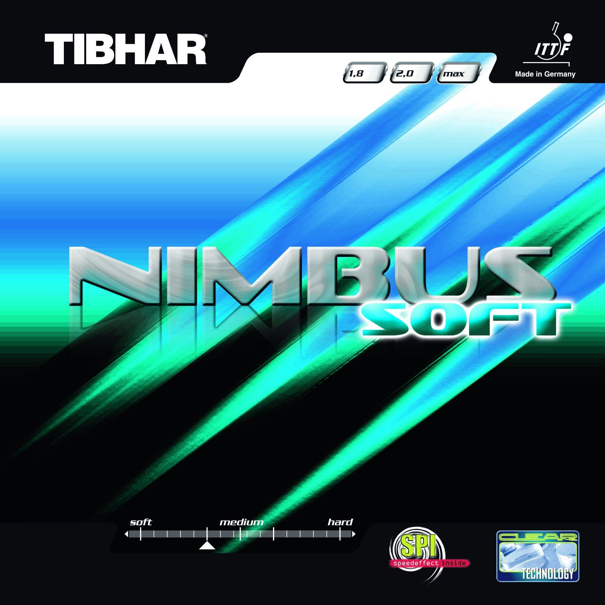 Накладка для ракетки Tibhar Nimbus Soft max red