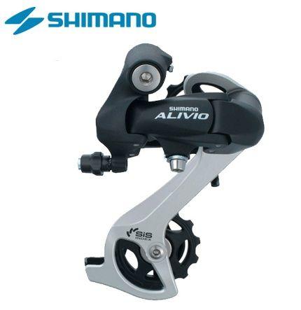 Переключатель задний 6/7/8 скор. Shimano RD-M410 Alivio, SGS крепление на петух