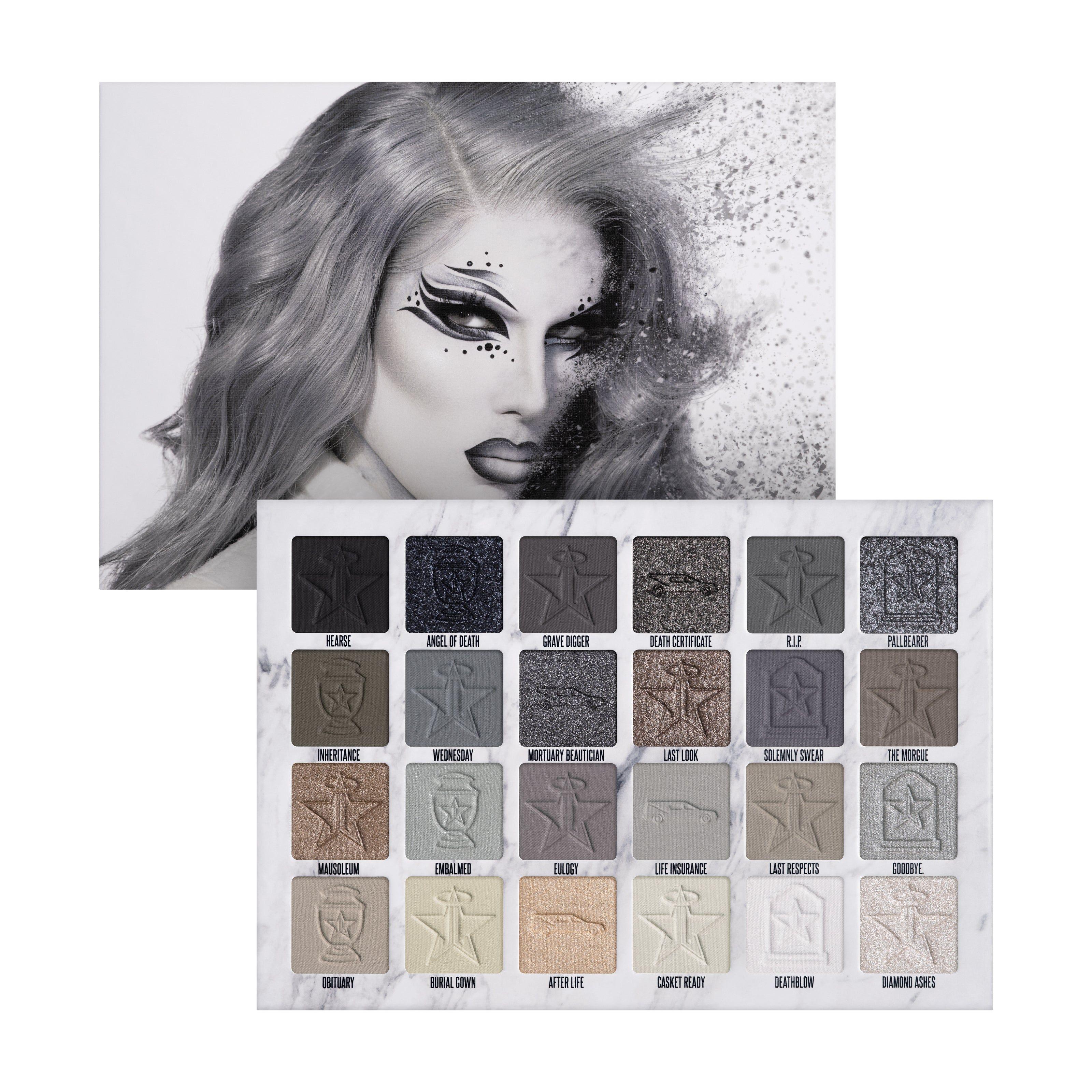 Палетка теней Jeffree Star Cremated Artistry Palette