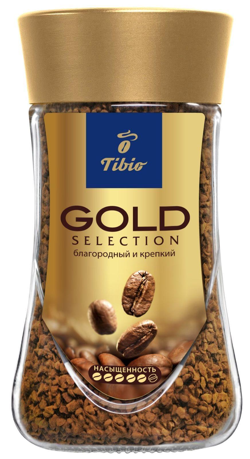 Tibio Gold Selection кофе растворимый, 190 г