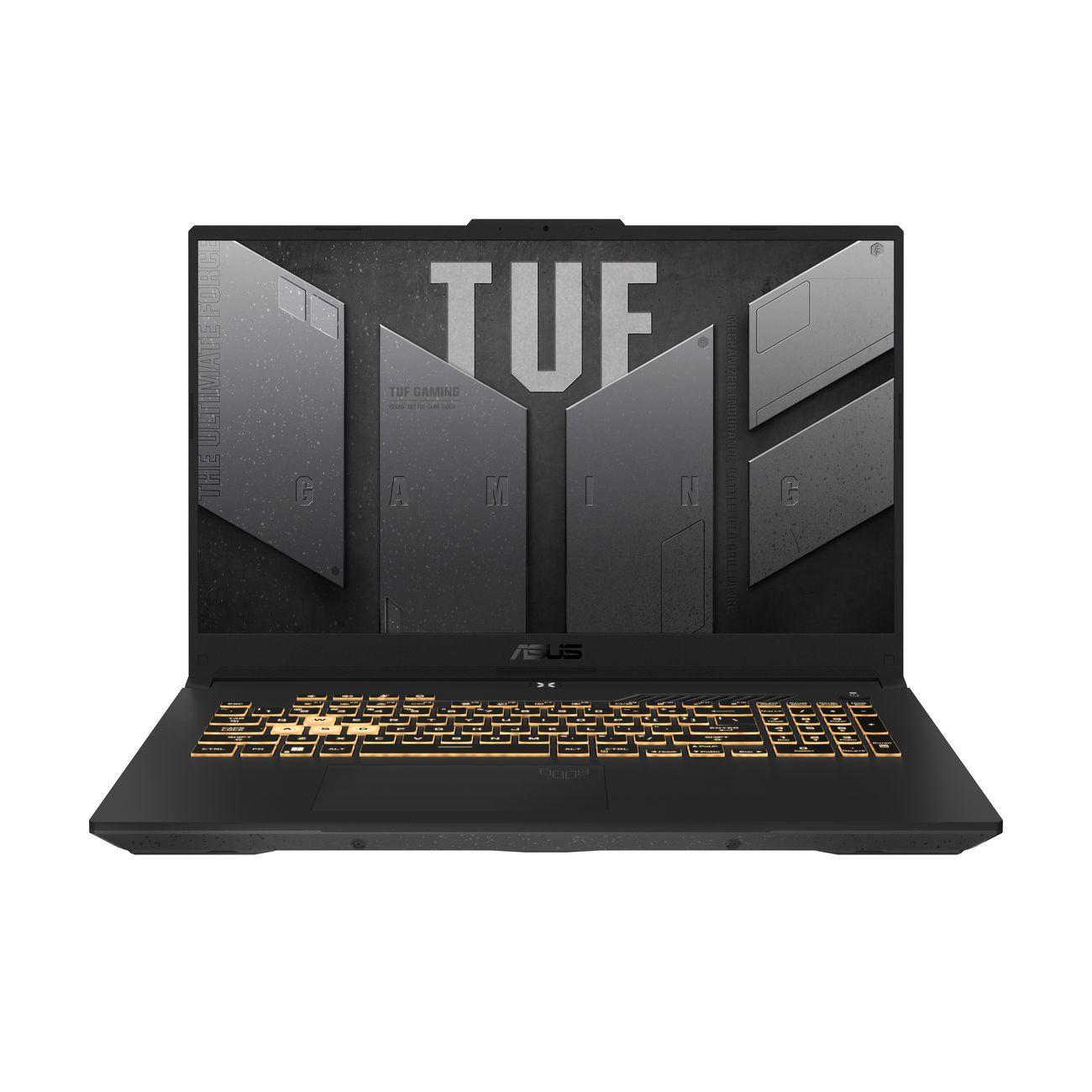 ASUS TUF Gaming F17 FX707VV-HX207 90NR0CH5-M00BL0 Игровой ноутбук 17.3", Intel Core i7-13620H, RAM 16 ГБ, NVIDIA GeForce RTX 4060 для ноутбуков (6 Гб), Без системы, серый