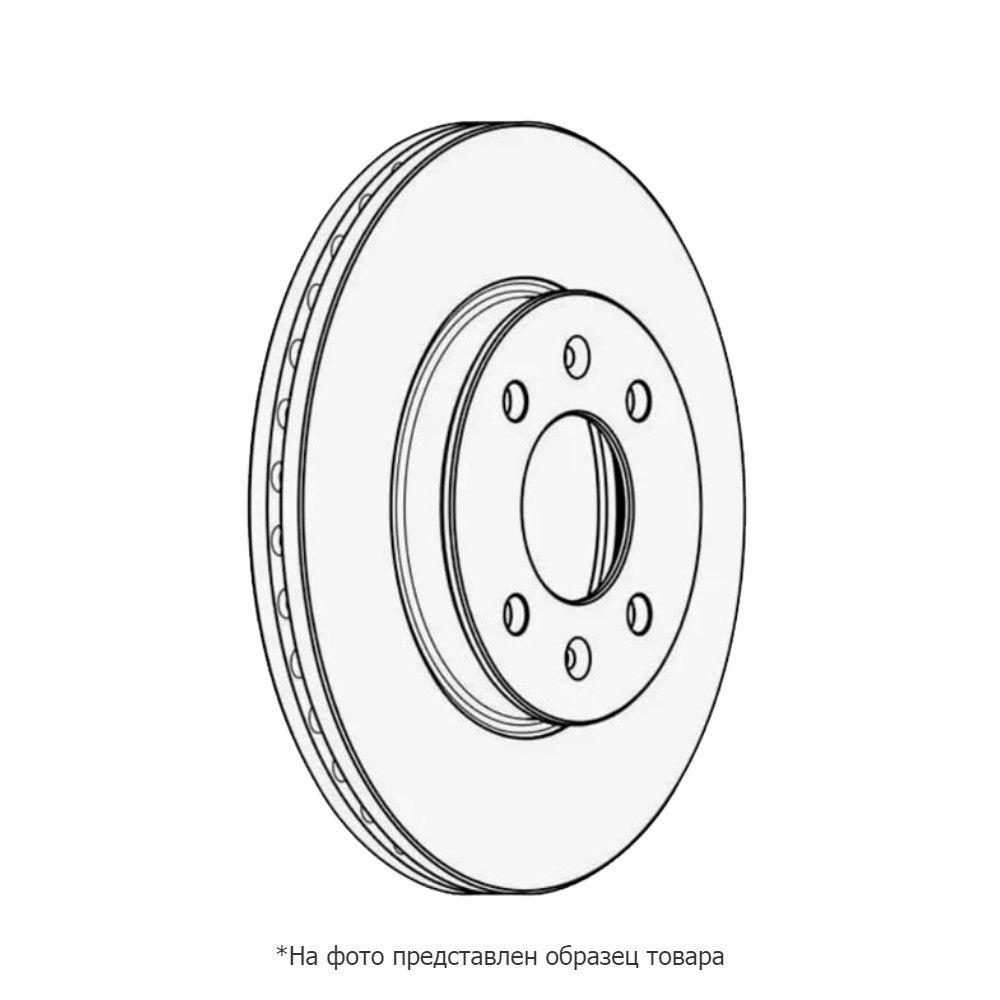 Диск тормозной передний вентилируемый SUZUKI Swift IV 10- BLITZ BS0664, oem 5531168L50