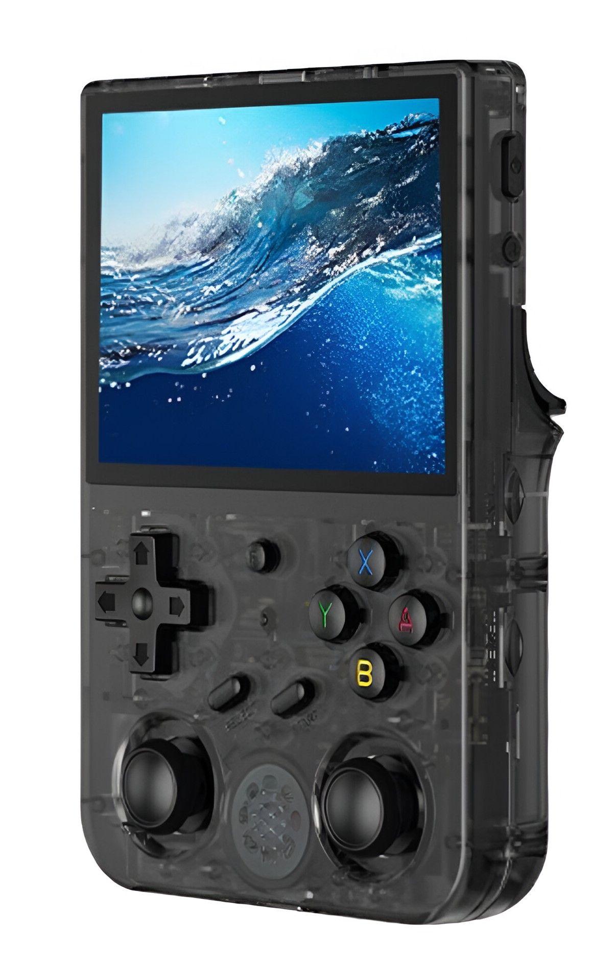 Карманная игровая консоль Anbernic Portable Game Console RG353V Transparent Black