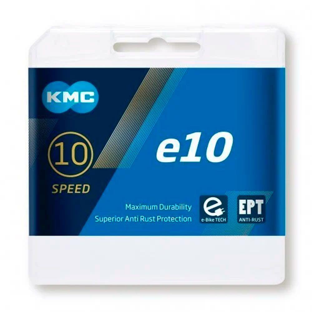 KMC цепь e10-T - speed 10, links 136 (1/2" X 11/128", silver-silver)