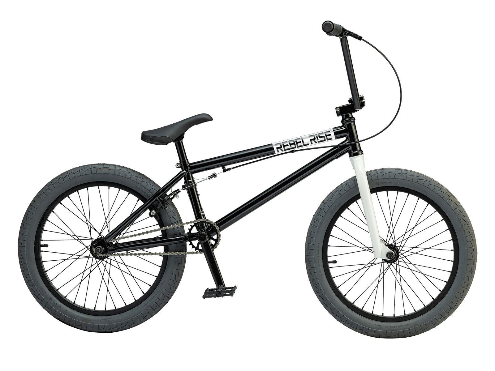 Велосипед BMX трюковый REBEL RISE 294, 20 колеса, стальная рама 10 дюймов, черный