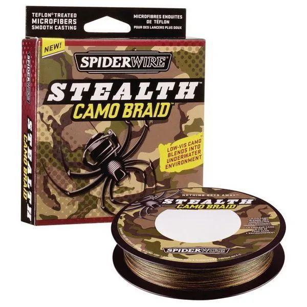 Шнур плетеный для рыбалки STEALTH CAMO BRAID 0,16мм 11,2кг 110м