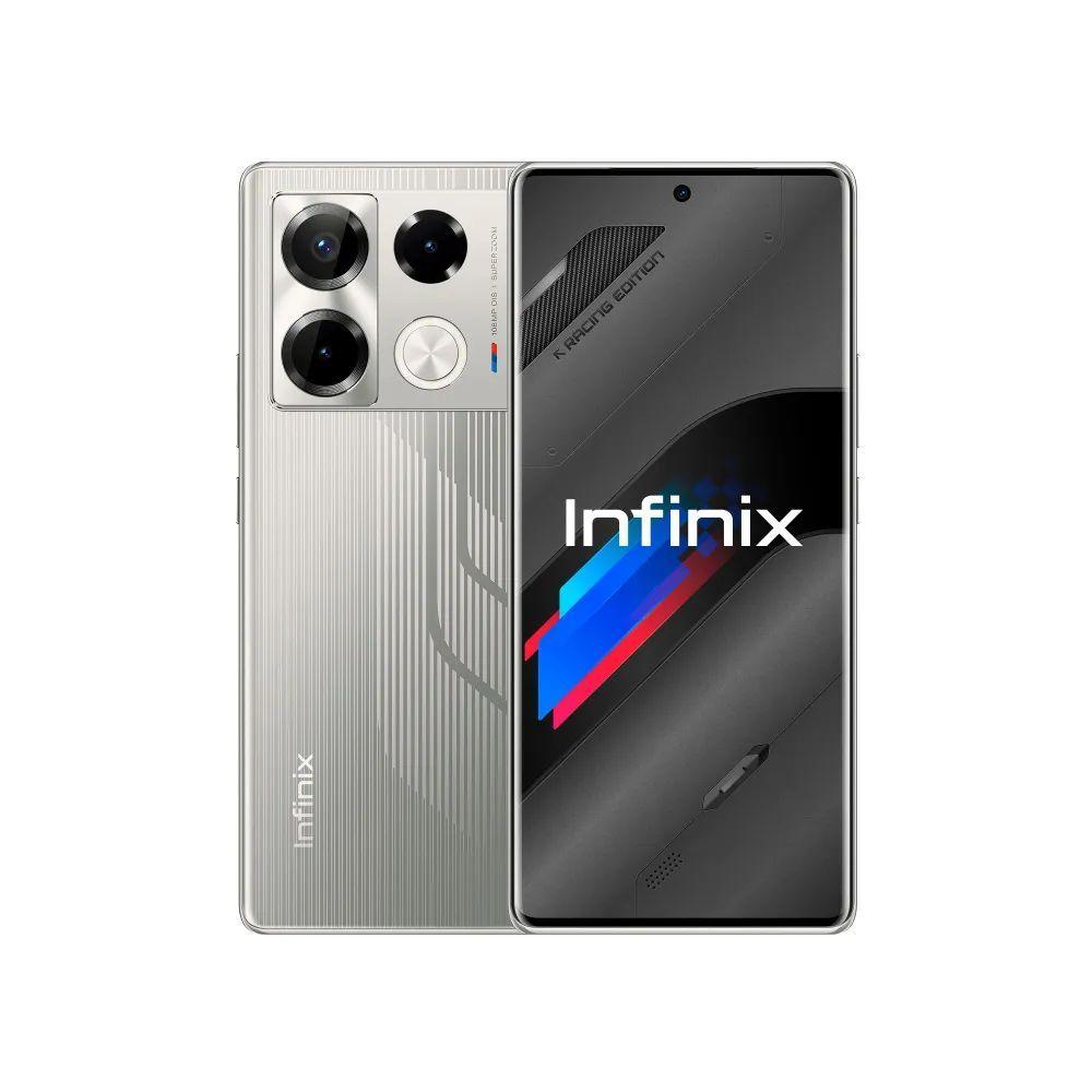 Infinix Смартфон note 40 pro Ростест (EAC) 12/256 ГБ, серый