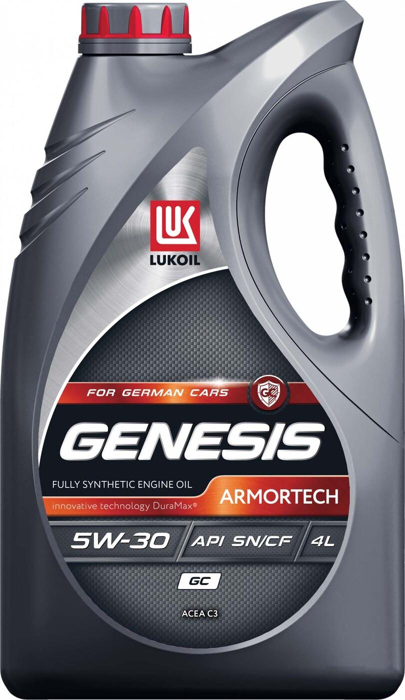 ЛУКОЙЛ (LUKOIL) GENESIS ARMORTECH GC 5W-30 Масло моторное, Синтетическое, 4 л