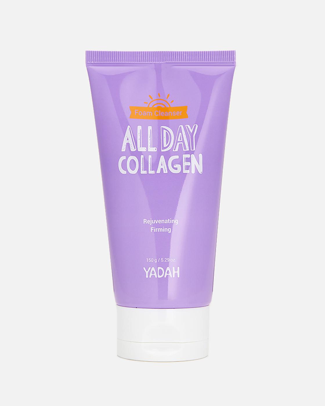 Yadah Коллагеновая очищающая пенка для умывания 150 мл All Day Collagen Foam Cleanser