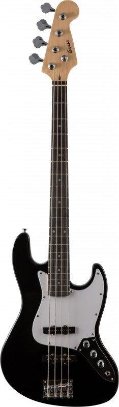 TERRIS TJB-46 BK - бас-гитара jazz bass, цвет черный