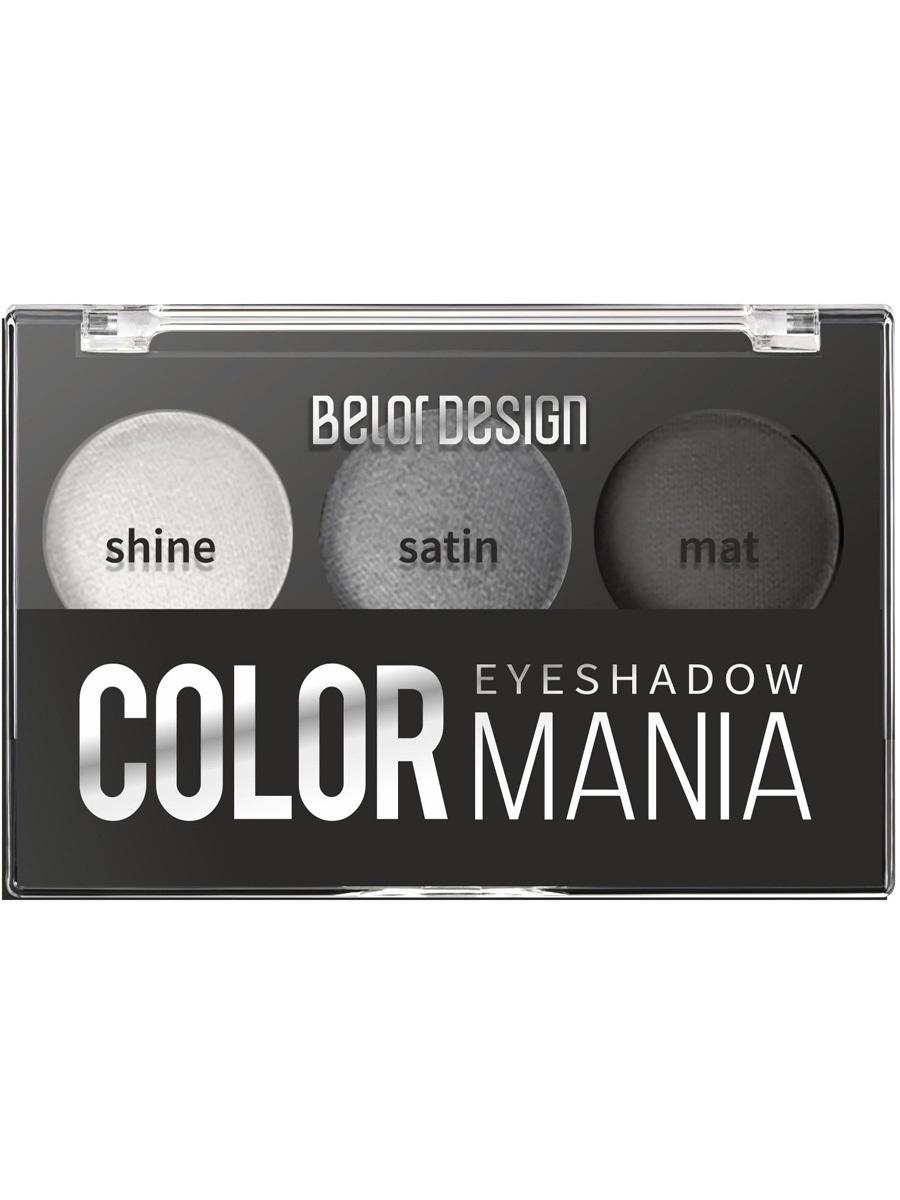 Belor Design Тени для век COLOR MANIA тон 31 серый