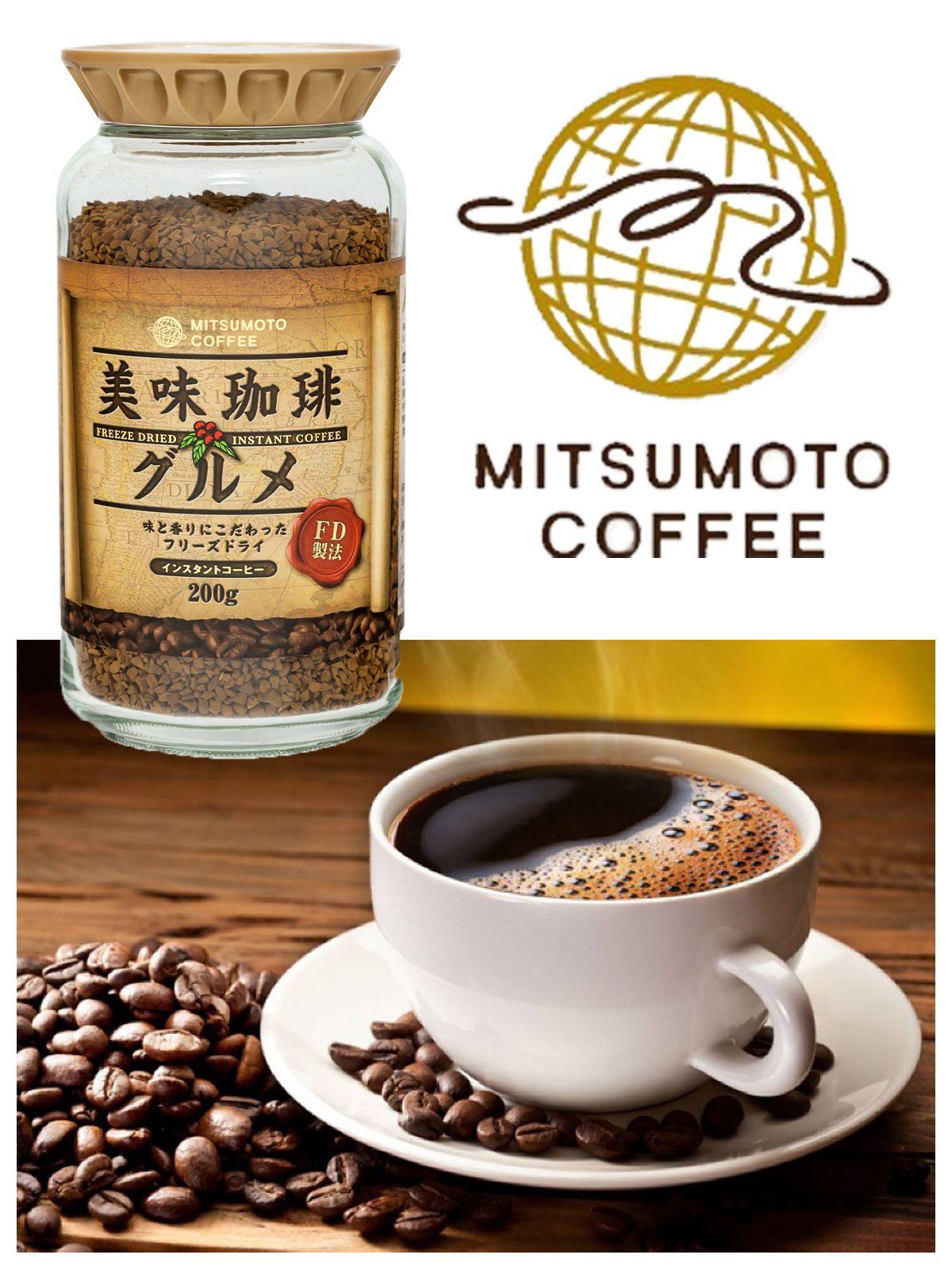 Кофе растворимый MITSUMOTO COFFEE Сублимированный 200г. 1шт.